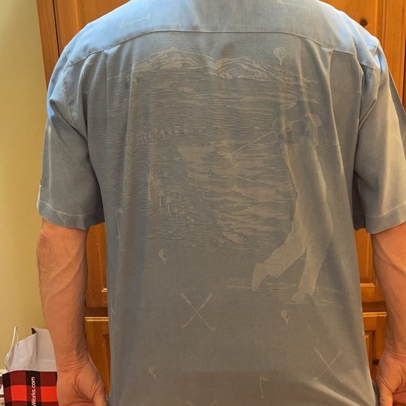 Bobby Chan button down golf shirt - Picture 2 of 5